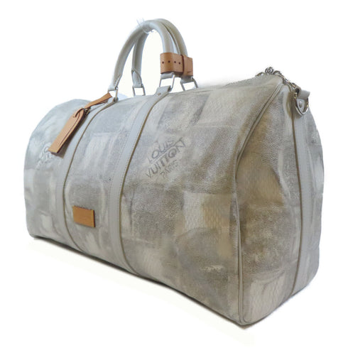 LOUIS VUITTON LV Keepall 50 Bandouliere Travel Boston Bag N50069 Coated Canvas