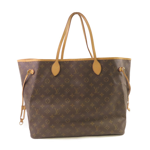 LOUIS VUITTON LV GHW Neverfull GM Tote Bag Shoulder Bag M41180 Brown