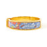 HERMES GHW Clic H Bracelet Metal Gold/Multicolor