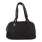 Christian Dior CD Shoulder Bag Canvas/Calfskin Leather Black