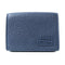 FENDI SHW Trifold Wallet Calfskin Leather Blue