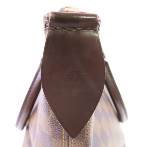 LOUIS VUITTON LV GHW Saleya PM Shoulder Bag N51182 Damier Ebene Brown