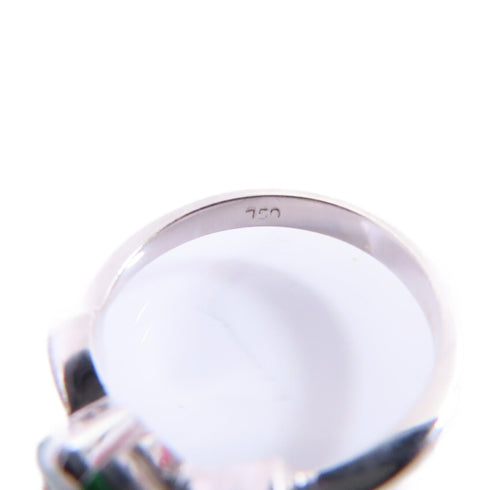 JEWELRY Jade Ring US#5.5 Ring 18K White Gold