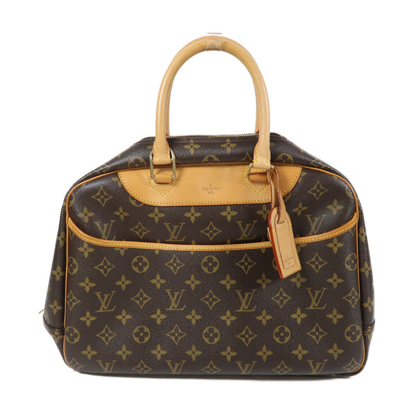 LOUIS VUITTON LV GHW Deauville GM Handbag M47270 Monogram Brown