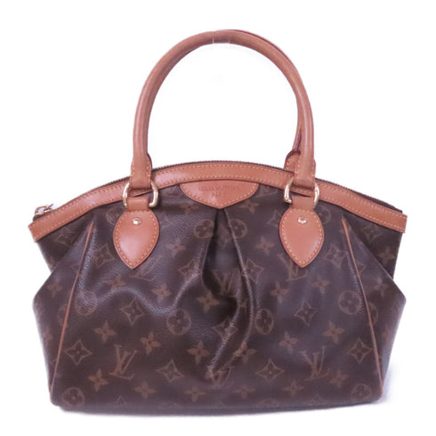 LOUIS VUITTON LV GHW Tivoli PM Handbag M40143 Monogram Brown v2