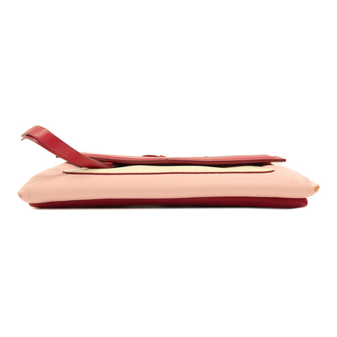 GIVENCHY SHW Crossbody Shoulder Bag BB05462784 Calfskin Leather Pink/White