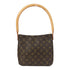 LOUIS VUITTON LV GHW Looping MM Shoulder Bag M51145 Monogram Brown