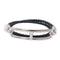 HERMES Roulis Double Tour Bracelet Swift leather Noir Black
