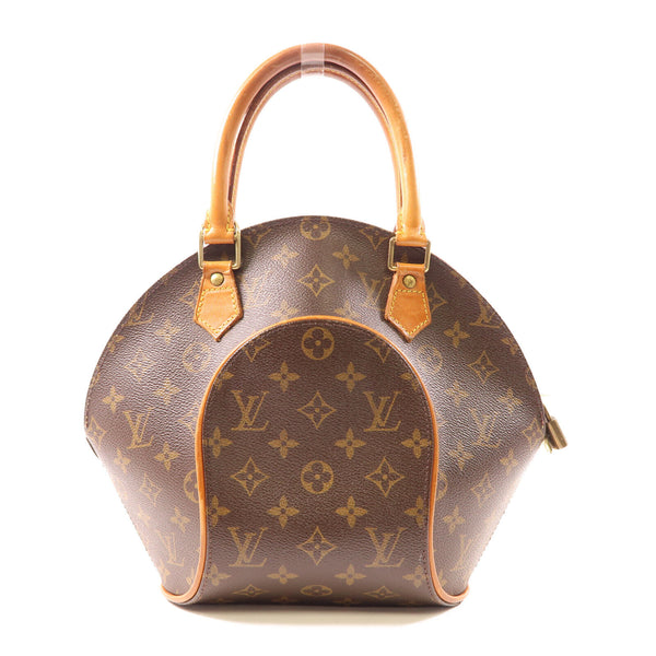LOUIS VUITTON LV GHW Ellipse PM Handbag M51127 Monogram Brown v4