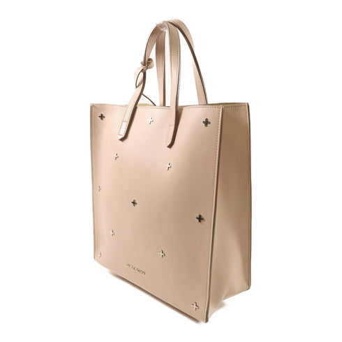 GIVENCHY SHW 2 Way Bag Calfskin Leather Beige
