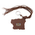 LOEWE SHW Charm Calfskin Leather Brown