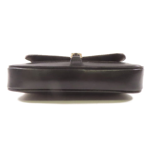 Gucci GG Tote Bag PVC Coated Canvas/Calfskin Leather Brown/Black