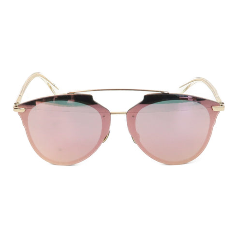 Christian Dior CD Sunglasses Metal Gold Color