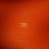 HERMES PHW Picotin PM Hand Bag/Bucket Tote Bag Clemence Leather Feu