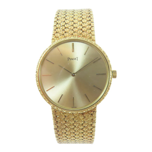 PIAGET Piaget Hand volume Watch 9633D2 18K Yellow Gold Champagne