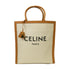 CELINE GHW Tote Bag Handbag Cavas White