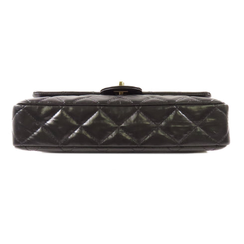 CHANEL CC GHW Clutch AS4199 Lambskin Leather Black