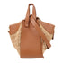 LOEWE GHW Hammork 2 Way Bag Canvas/Leather Brown