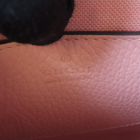 GUCCI GG SHW Ophidia 2Way Shoulder Bag 671623 Denim/Leather Blur/Pink