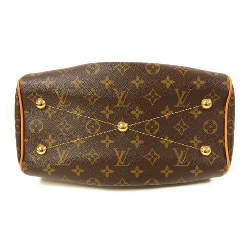 LOUIS VUITTON LV GHW Tivoli PM Handbag M40143 Monogram Brown