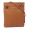 HERMES PHW Aline Shoulder Bag Barenia Leather Brown