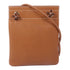 HERMES PHW Aline Shoulder Bag Barenia Leather Brown