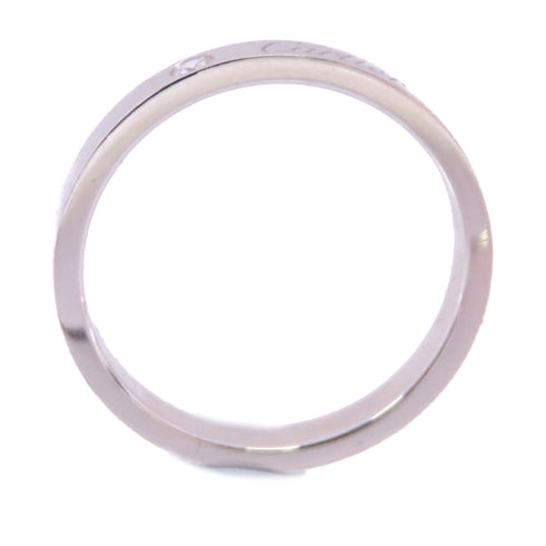 CARTIER Diamond Wedding Ring Cartier#58 US#8.5 18K White Gold