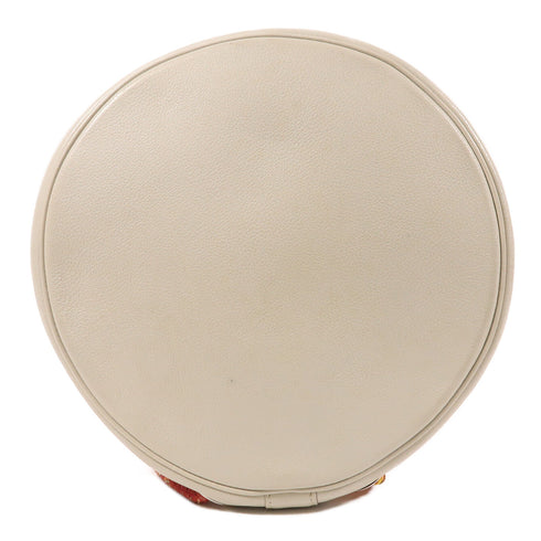 HERMES PHW Soie Cool Backpack Silk Orange