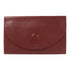 CARTIER Clutch Bag Pouch Calfskin Leather Red