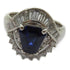 FINE JEWELRY 1.98ct Sapphire 0.81ct Diamond Ring US#4.5 PT900 Platinum