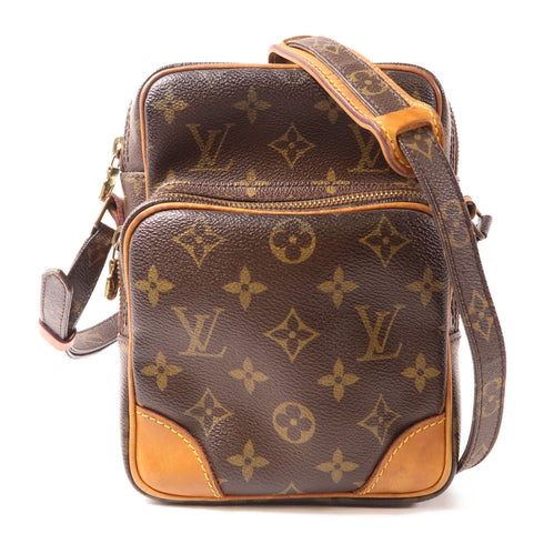 LOUIS VUITTON LV GHW Amazon Crossbody Shoulder Bag M45236 Monogram Brown