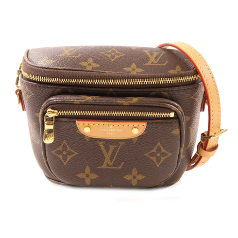 LOUIS VUITTON LV GHW Mini Bumbag Shoulder Bag M82335 Monogram Brown