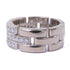CARTIER Diamond Ring 18K White Gold US#6.5