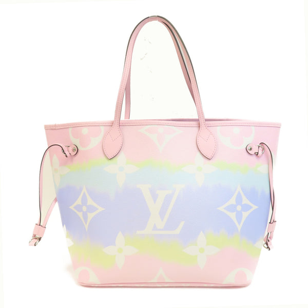 LOUIS VUITTON LV SHW Neverfull MM Tote Bag M45270 Escale Pastel Pink