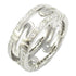 BVLGARI Parentesi Diamond Ring 18K White Gold BVLGARI#56 US#7.5
