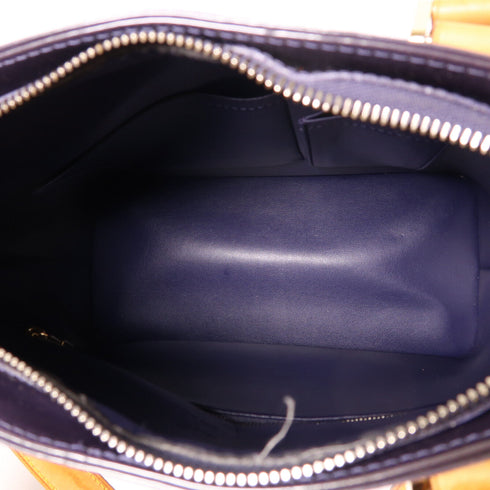 LOUIS VUITTON LV GHW Houston Hand Bag M91093 Monogram Vernis Purple