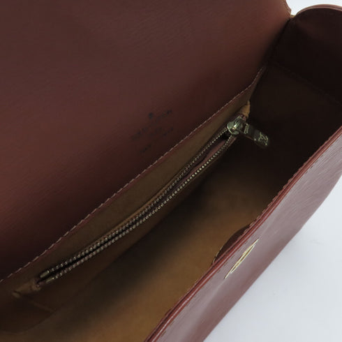 LOUIS VUITTON LV GHW Bushi Shoulder Bag Epi Leather M52203 Brown