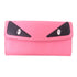 FENDI SHW Long Wallet Calfskin Leather Pink