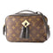 LOUIS VUITTON LV GHW Saintonge Shoulder Bag M43555 Monogram Brown/Black