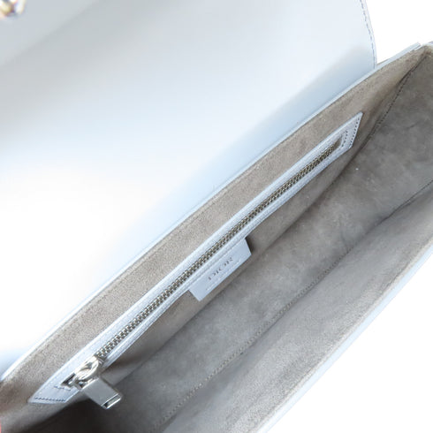 Christian Dior CD SHW Shoulder Bag Calfskin Leather Grey