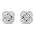 Fine Jewelry 0.71ct Diamond 0.005ct Diamond 3.30g Earrings 18K White Gold