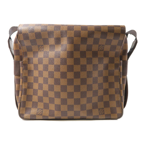 LOUIS VUITTON LV GHW Naviglio Shoulder Bag N45255 Damier Ebene Brown