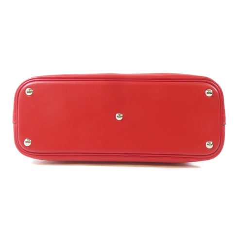 HERMES PHW Bolide 27 2 Way Shoulder Handbag Veau Swift Leather Rouge Garance/Red