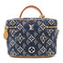 LOUIS VUITTON GHW Since 1854 Vanity NV 2 Way Bag M57403 Monogram Jacquard Blue v1