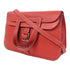 HERMES PHW Halzan 31 2 Way Shoulder Bag Taurillon Clemence Rouge Casaque Red
