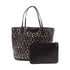 GIVENCHY SHW Tote Bag Handbag Calfskin Leather Black