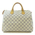 LOUIS VUITTON LV Speedy 30 Hand Bag N41533 Damier Azur White