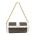 LOUIS VUITTON LV GHW Papillon Trunk 2Way Bag Handbag M81485 Monogram Brown/White
