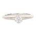 TIFFANY&CO 0.25ct Diamond Ring US#4.75 PT950 Platinum