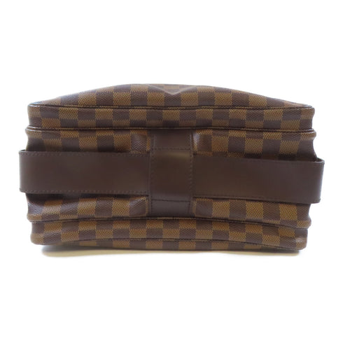 LOUIS VUITTON LV GHW Naviglio Shoulder Messenger Bag N45255 Damier Brown v5